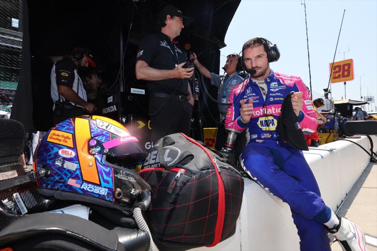 Alexander Rossi - Indianapolis 500 Practice - By: Chris Owens -- Photo by: Chris Owens